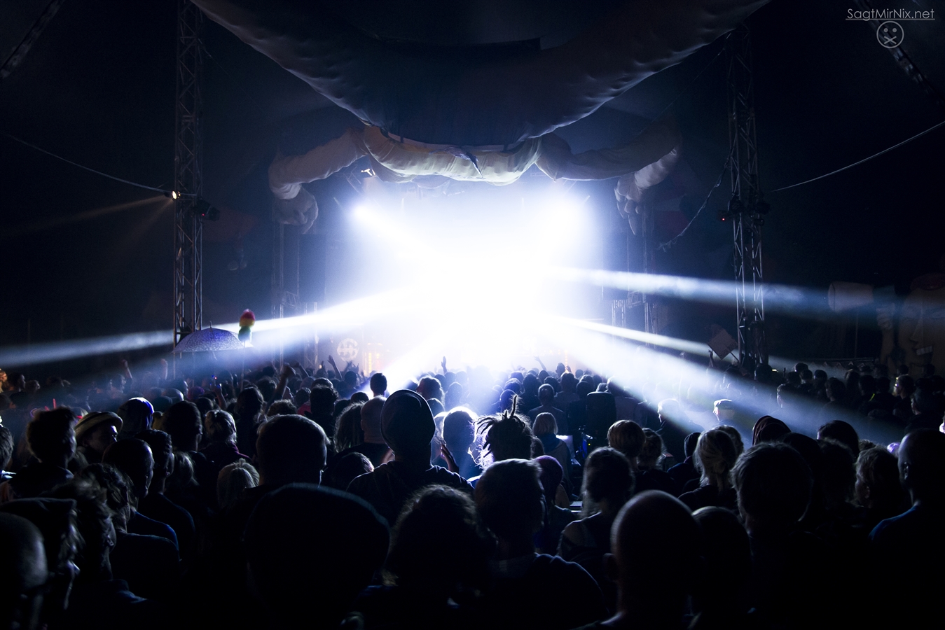 Konzert auf einem Festival