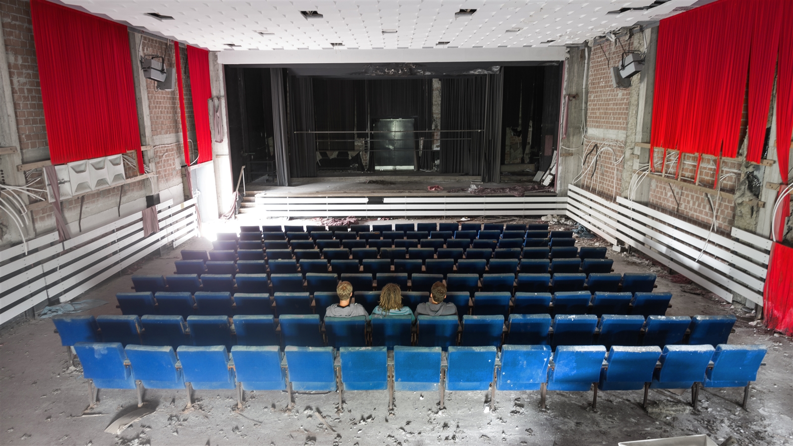 Verlassenes Kino bzw. Theater