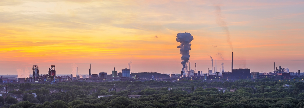 Sonnenuntergang im Ruhrgebiet