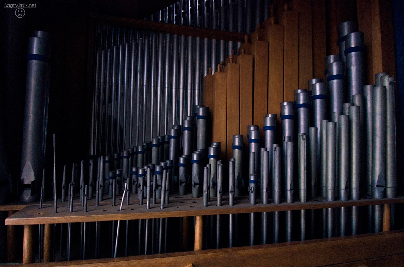 Die Orgel der Kirche